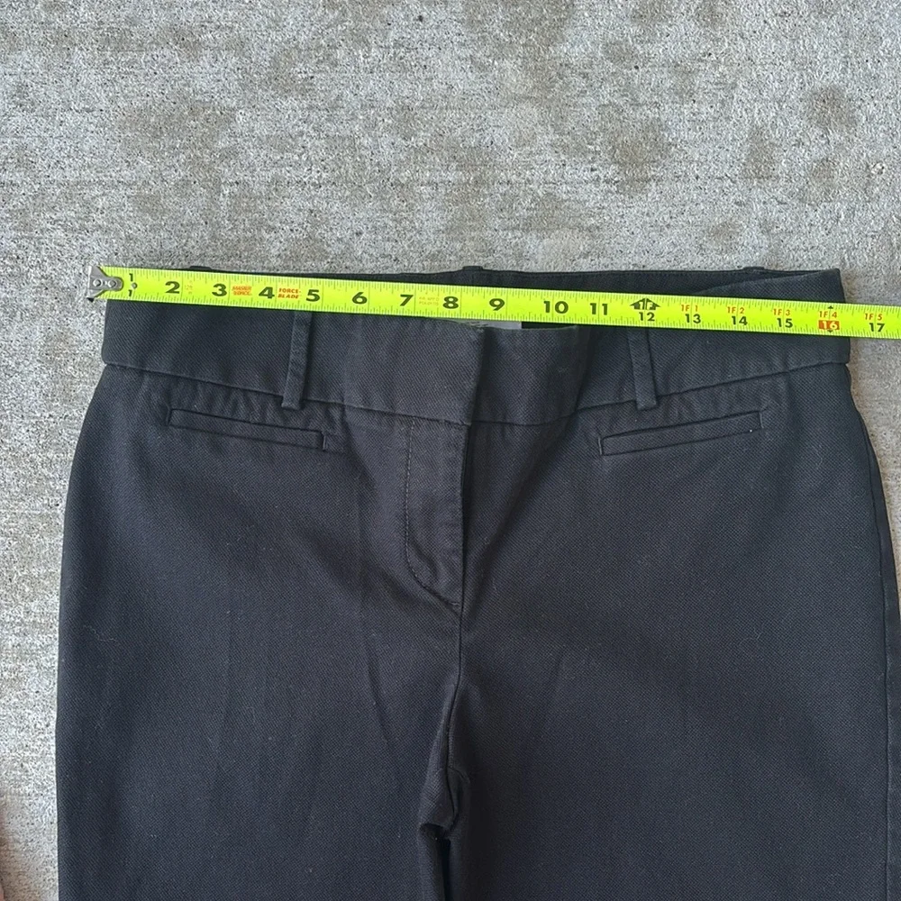 Loft Riviera Marisa Black Cropped Pants